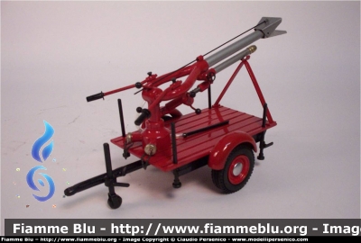Carrello lancia
Vigili del Fuoco
Anno 1960
Modello in scala 1:14
