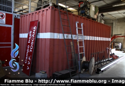 Container
Vigili del Fuoco
Comando Provinciale di Firenze
Colonna Mobile Toscana
