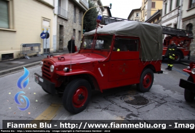 Fiat Campagnola I serie
Vigili del Fuoco
Comando Provinciale di Firenze
Automezzo con fotoelettrica storico
VF 9315
Parole chiave: Fiat Campagnola_Iserie VF9315