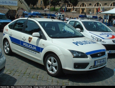 Ford Focus II serie
Republika Slovenija - Repubblica Slovena
Policija - Polizia
Parole chiave: Ford Focus_IIserie Festa_della_Polizia_2007