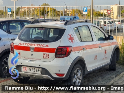 Dacia Sandero
Croce Rossa Italiana
Comitato di San Frediano a Settimo (PI)
Allestita MAF
CRI 913 AF
Parole chiave: Dacia Sandero CRI913AF