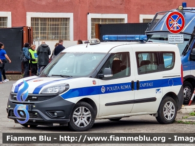 Fiat Doblò IV serie
Polizia Roma Capitale
Allestimento Elevox
Codice Automezzo: 536
Parole chiave: Fiat Doblò_IVserie