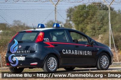 Fiat Punto VI serie
Carabinieri
Polizia Militare presso Aeronautica Militare Italiana
36° Stormo
AM CR 415
Parole chiave: Fiat Punto_VIserie AMCR415
