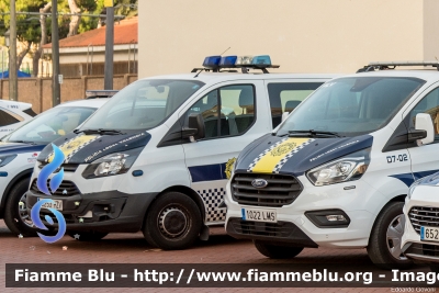 Ford Transit Custom VII serie
España - Spagna
Policia Local Valencia
Codice Automezzo: D7-16
Parole chiave: Ford Transit_Custom_VIIserie