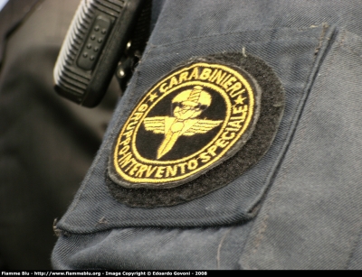 Stemma da braccio dei Gis
Carabinieri
2° Brigata Mobile
Carabinieri Paracadutisti 
Gruppo Intervento Speciale
Parole chiave: Uniformi_Carabinieri GIS 30_anni_GIS