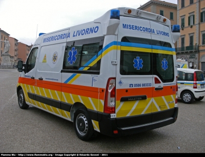 Renault Master IV serie
Misericordia di Livorno
Allestita Mariani Fratelli
Codice Automezzo: 48
Parole chiave: Renault Master_IVserie Ambulanza