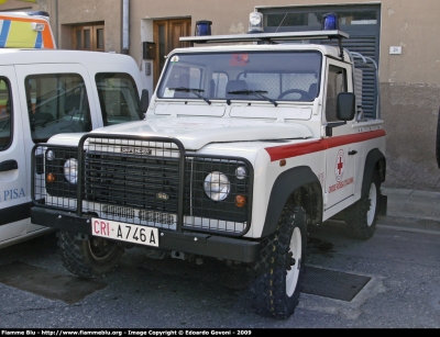Land Rover Defender 90
Croce Rossa Italiana
Comitato Locale di Casciana Terme
Automezzo per Antincendio Boschivo
CRI A746A
Parole chiave: Land-Rover Defender_90 CRIA746A
