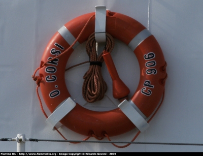 Pattuggliatore d'altura CP 906
Guardia Costiera
Nave "O. Corsi"
Parole chiave: Pattugliatore_d'Altura CP906