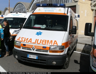 Renault Master II serie
Misericordia di Quarrata (PT)
Allestita Alessi & Becagli
Parole chiave: Renault Master_IIserie Ambulanza