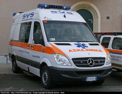 Mercedes-Benz Sprinter III serie
14 - Società Volontaria di Soccorso Livorno
Allestita Bollanti
Parole chiave: Mercedes-Benz Sprinter_IIIserie Ambulanza