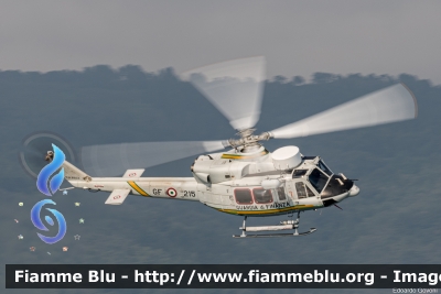 Agusta Bell AB412
Guardia di Finanza
Reparto Operativo AereoNavale
Sezione Aerea di Pisa
Volpe 215
*Dismesso*
Parole chiave: Agusta Bell AB412