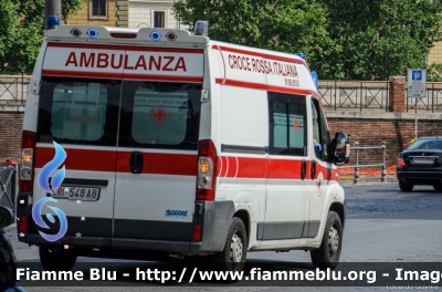 Fiat Ducato X250
Croce Rossa Italiana
Comitato Provinciale di Roma
allestimento Odone
CRI 548 AB
Parole chiave: Fiat Ducato_X250 Ambulanza CRI548AB