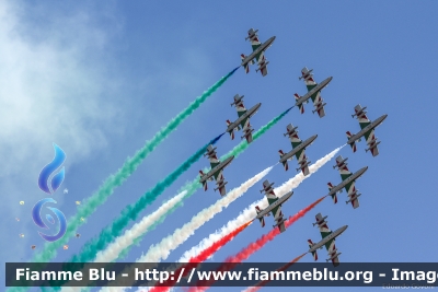 Aermacchi MB339PAN
Aeronautica Militare Italiana
313° Gruppo Addestramento Acrobatico
Stagione esibizioni 2018
Parole chiave: Aermacchi MB339PAN Festa_della_Repubblica_2018