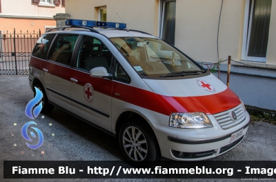 Volkswagen Sharan I serie
Croce Rossa Italiana 
Comitato Locale di Mezzocorona (TN)
Allestimento EDM
CRI A840C
Parole chiave: Volkswagen Sharan_Iserie CRIA840C