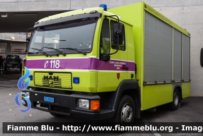 Man LE 10.224
Schweiz - Suisse - Svizra - Svizzera
Corpo Civici Pompieri Mendrisio 
Veicolo antinquinamento
TI 5553
Parole chiave: Man LE_10.224