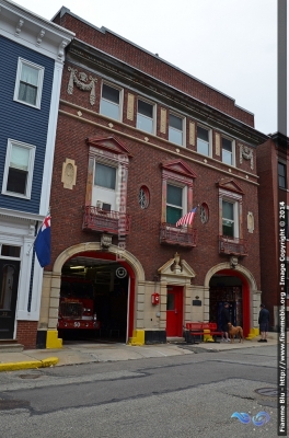 Quarters of Engine 50 in Charlestown
United States of America - Stati Uniti d'America
 Boston MA Fire Department
