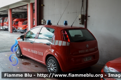 Fiat Grande Punto 
Vigili del Fuoco
Comando Provinciale di Frosinone
Autovettura non appartenente alla fornitura ministeriale
VF 26475
Parole chiave: Fiat Grande_Punto VF26475
