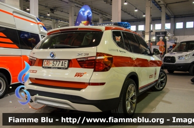 Bmw X3 II serie
Croce Rossa Italiana
Comitato Provinciale di Bolzano
Allestita Ambulanz Mobile
CRI 577 AE
Parole chiave: Bmw X3_IIserie