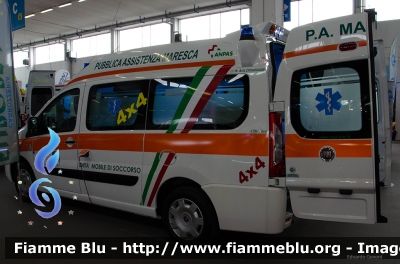 Fiat Scudo IV serie
Pubblica Assistenza Maresca
Allestita Cevi Carrozzeria Europea
Parole chiave: Fiat Scudo_IVserie Ambulanza Reas_2013