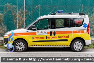 Fiat Doblò III serie
Azienda Ospedaliera Universitaria San Martino
Direzione Soccorsi Sanitari 118 Genova Soccorso
Automedica 
Allestita AVS
Parole chiave: Fiat Doblò_IIIserie HEMS_2017