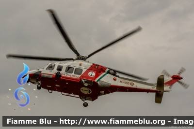 Agusta-Westland AW139
Guardia Costiera
1° Nucleo Aereo Guardia Costiera Sarzana-Luni
11 - 02
Parole chiave: Agusta-Westland AW139 HEMS_2017