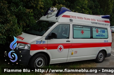 Volkswagen Transporter T5
Croce Rossa Italiana
Delegazione di Borgo Valsugana
Allestita Aricar
CRI A315B
Parole chiave: Volkswagen Transporter_T5 Ambulanza Reas_2014