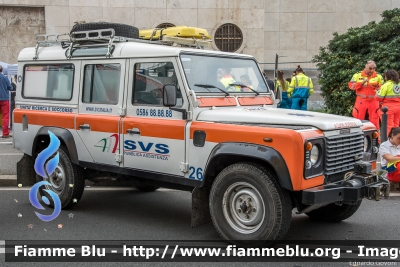 Land-Rover Defender 110
Società Volontaria di Soccorso Livorno
Soccorso Civile
Codice Automezzo: 26
Ex Ambulanza Carabinieri
Parole chiave: Land-Rover Defender_110 Ambulanza
