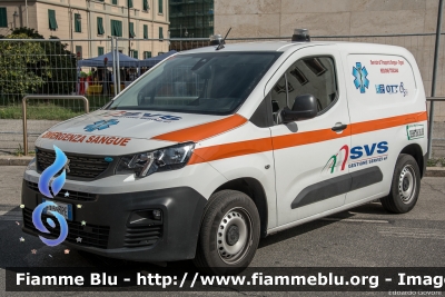 Peugeot Partner V serie
SVS Servizi Sanitari
Trasporto organi e sangue
Codice Automezzo: 118
Parole chiave: Peugeot Partner_Vserie