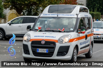 Fiat Doblò III serie
Pubblica Assistenza Collesalvetti (LI)
Allestita Maf
Codice Automezzo: 23
Parole chiave: Fiat Doblò_IIIserie
