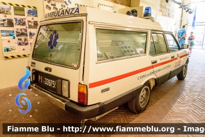 Fiat 131 Supermirafiori
Misericordia di Volterra (PI)
Versione 2000 TC 
Allestita nel 1981 da Mariani Fratelli
Parole chiave: Fiat 131_Supermirafiori Ambulanza