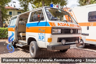 Volkswagen Transporter T3
Assistenza Pubblica Volontaria Borgotaro-Albareto (PR)
Allestimento Binz
Parole chiave: Volkswagen Transporter_T3 Ambulanza