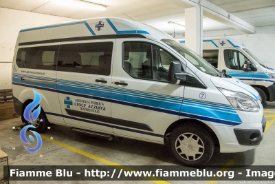 Ford Transit Custom
Pubblica Assistenza Croce Azzurra Traversetolo (PR)
Codice Automezzo: 7
Parole chiave: Ford Transit_Custom
