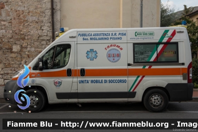 Fiat Ducato X250
Pubblica Assistenza Società Riunite Pisa
Sezione Migliarino Pisano
Allestita Maf
56-006
Parole chiave: Fiat Ducato_X250 Ambulanza