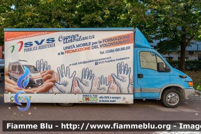 Iveco Daily III serie
Società Volontaria di Soccorso Livorno
Ambulatorio Mobile
Ex ASL Grosseto
Codice Automezzo: 64
Parole chiave: Iveco Daily_IIIserie