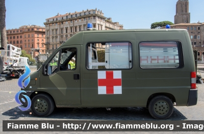 Fiat Ducato II serie
Esercito Italiano
Sanità Militare
EI AX 697
Parole chiave: Fiat Ducato_IIserie Ambulanza EIAX697
