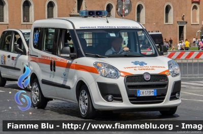 Fiat Doblò III serie
Ospedale Pediatrico Bambin Gesù - Roma
Allestita Innova
Parole chiave: Fiat Doblò_IIIserie