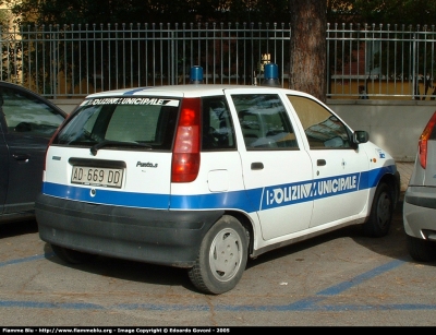 Fiat Punto I serie
44 - Polizia Municipale San Giuliano Terme
*Dismessa*
Parole chiave: Fiat Punto_Iserie