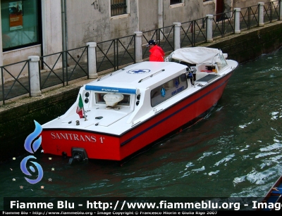 Idroambulanza
Croce Azzurra Sanitrans srl
Venezia
Parole chiave: ambulanza (VE) Veneto imbarcazione
