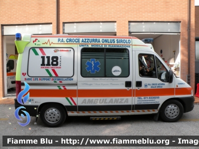 Fiat Ducato III serie
PA Croce Azzurra Sirolo (AN)
Alessi&Becagli
Ambulanza
"Conero 5"
Parole chiave: Fiat Ducato_IIIserie Alessi&Becagli Ambulanza