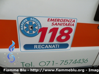 Fiat Ducato III serie
PA Croce Gialla Recanati (MC)
Allestita Aricar
Ambulanza - 7
- particolare del logo 118 -
Parole chiave: Fiat Ducato_IIIserie Ambulanza Aricar