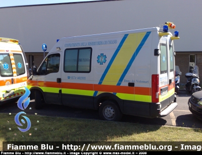 Iveco Daily III serie
Misericordia di Coiano (PO)
ambulanza allestita MAF
Parole chiave: Iveco Daily_IIIserie Misericordia_Coiano ambulanza MAF