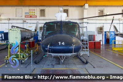 Agusta-Bell AB412
Carabinieri
Fiamma 14
13° Nucleo Elicotteri Forlì
Parole chiave: Agusta-Bell AB412 CC14