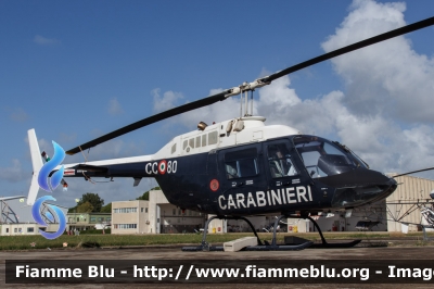 Agusta-Bell AB206
Carabinieri
Fiamma 80
Nucleo Elicotteri Roma
Parole chiave: Agusta-Bell AB206 CC80