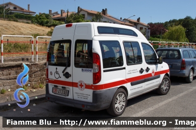 Fiat Doblò II serie
Croce Rossa Italiana
Comitato Locale di Sabatino (RM)
allestita Odone
CRI 412 AB
Parole chiave: Fiat Doblò_IIserie CRI412AB