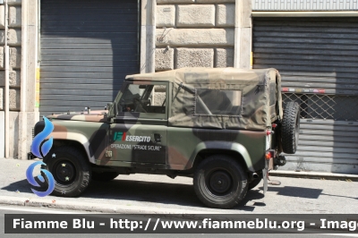 Land-Rover Defender 90
Esercito Italiano
Operazione Strade Sicure
EI BL251
Parole chiave: Land-Rover Defender_90 EIBL251