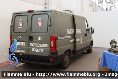 Fiat Ducato III serie
Esercito Italiano
Stabilimento Chimico Farmaceutico Militare Firenze
Trasporto Medicinali
EI CH 094
Parole chiave: Fiat Ducato_IIIserie EICH094