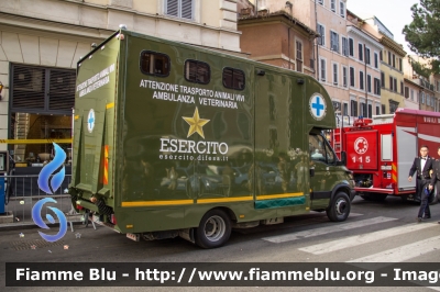Iveco Daily III Serie
Esercito Italiano
Centro Militare Veterinario
Ambulanza Veterinaria
EI CH 822
Parole chiave: Iveco Daily_IIISerie EICH822