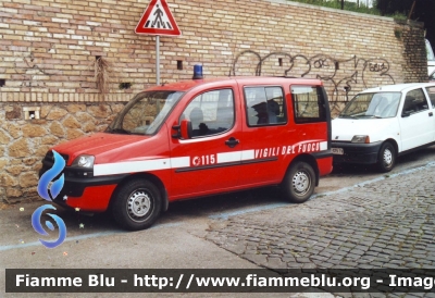 Fiat Doblò I serie
Vigili del Fuoco
Comando Provinciale di Roma
VF 23319
Parole chiave: Fiat Doblò_Iserie VF23319