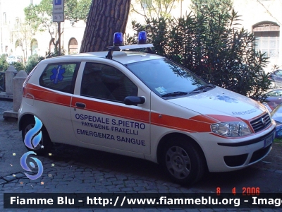 Fiat Punto III serie
Ospedale San Pietro Fatebenefratelli Roma
Parole chiave: Fiat Punto_IIIserie