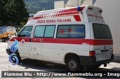 VolksWagen T4
Croce Rossa Italiana 
Delegazione di Sover (TN)
allestimento EDM
CRI 15816
Parole chiave: VolksWagen T4 CRI15816